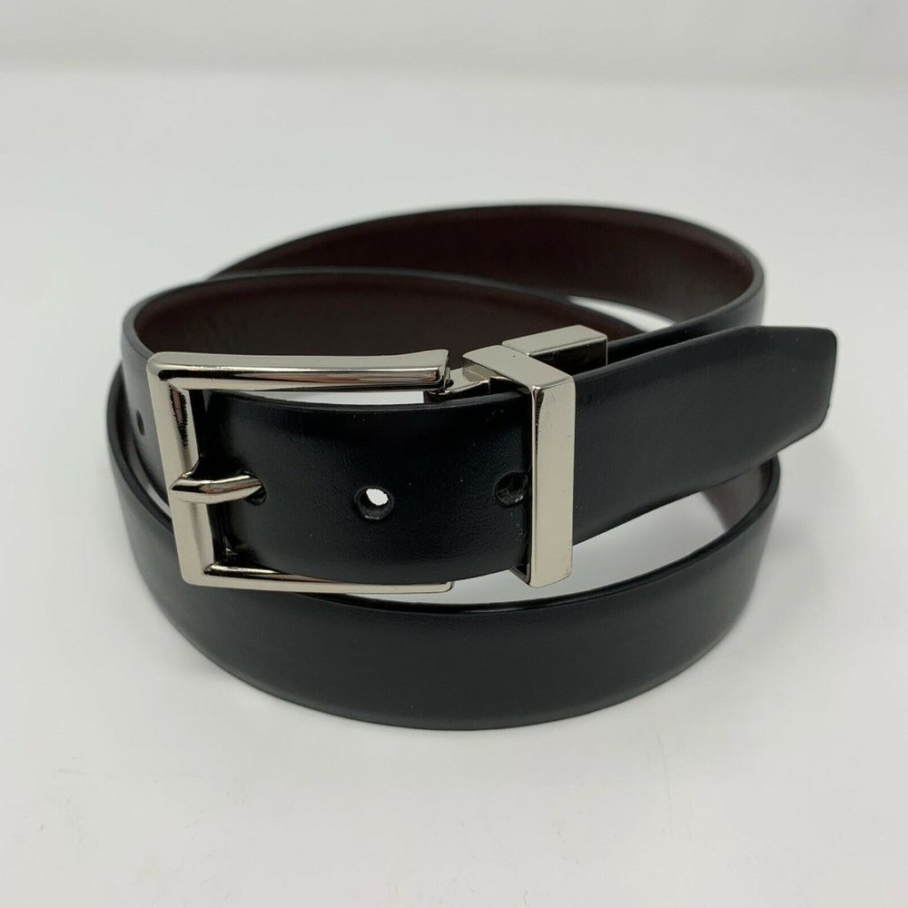 Chaps Mens Reversible Belt 30 - 32 Black Brown